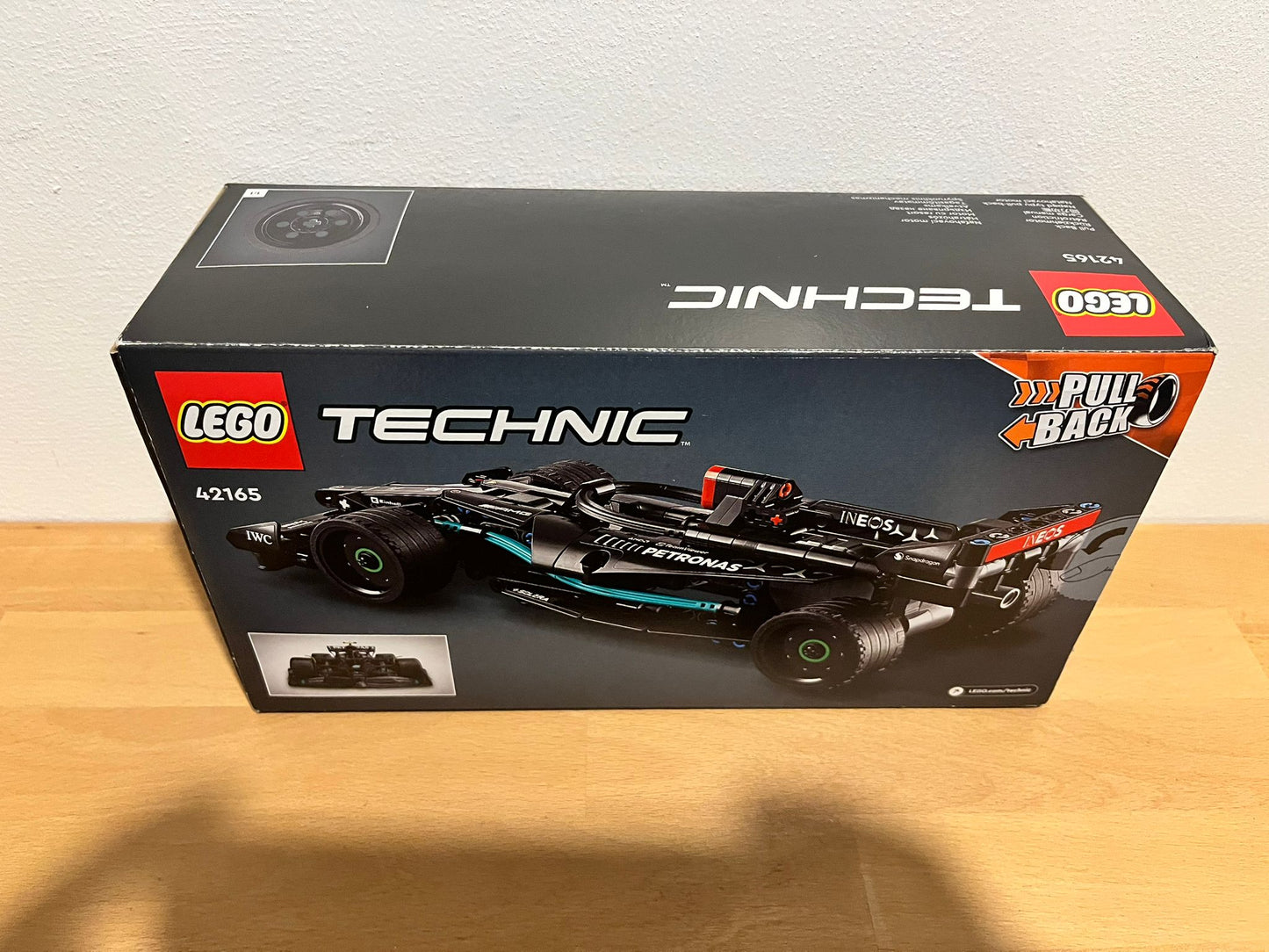 Set LEGO® Technic #42165 Mercedes-AMG F1 W14 Pull-back (NEUF scellé).