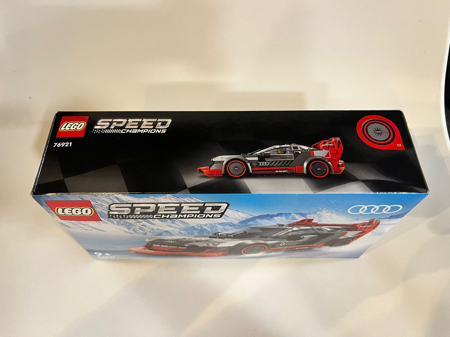 Set LEGO® Speed Champions #76921 Audi S1 e-tron quattro Race Car (NEUF scellé).