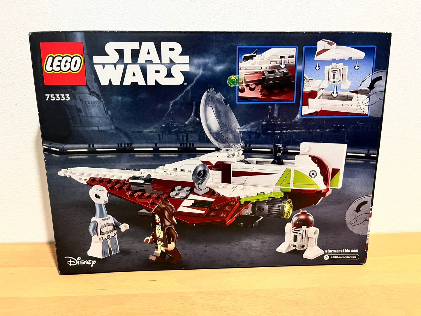 LEGO® Stars Wars #75333 Le chasseur Jedi d'obi-wan kenobi (NEUF scellé).