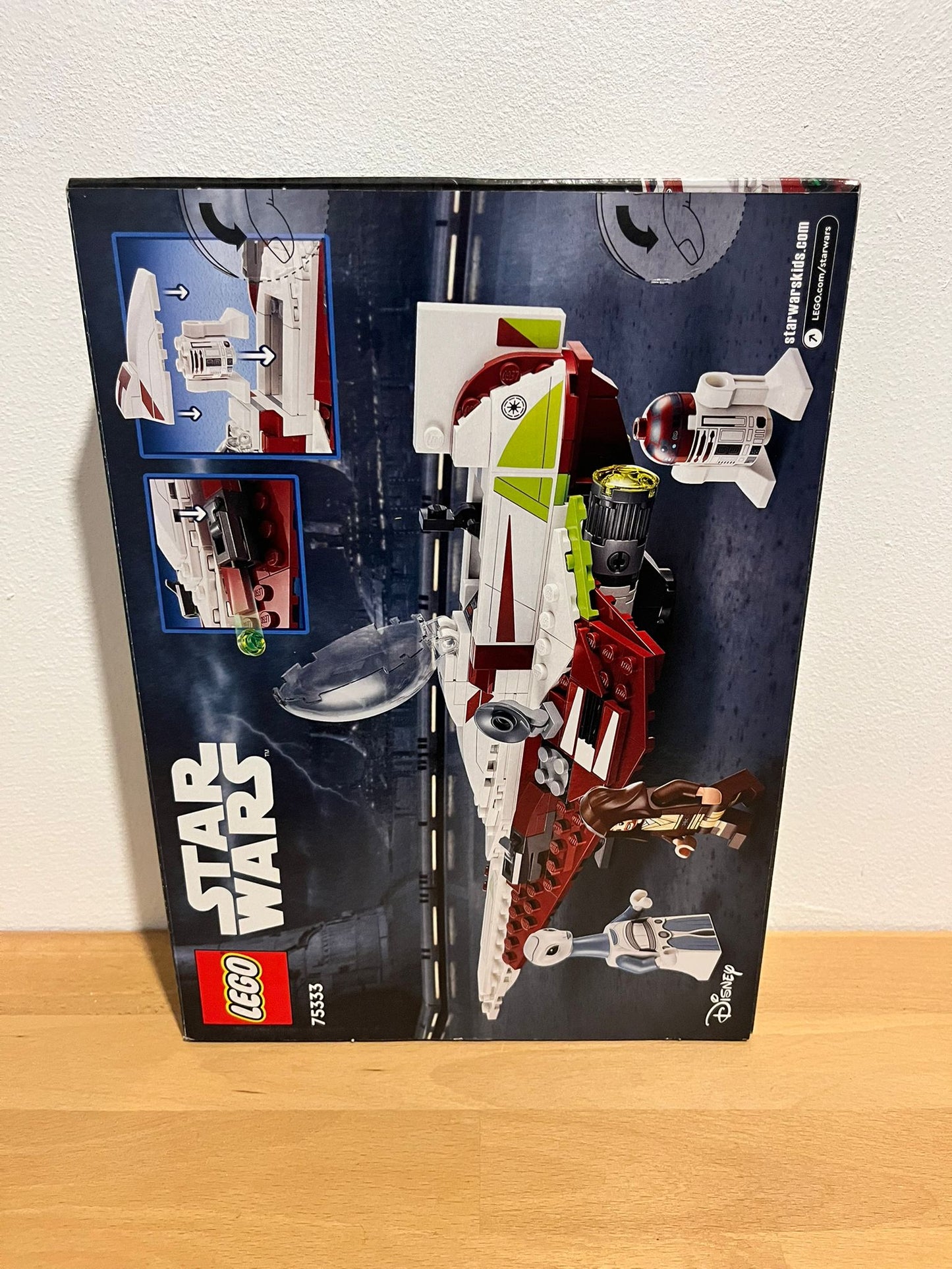 LEGO® Stars Wars #75333 Le chasseur Jedi d'obi-wan kenobi (NEUF scellé).