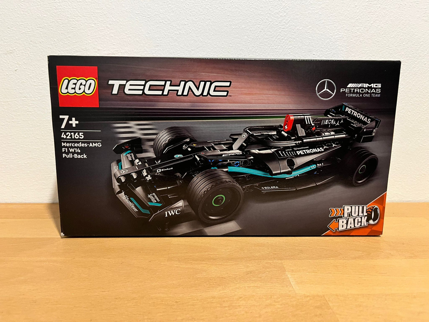 Set LEGO® Technic #42165 Mercedes-AMG F1 W14 Pull-back (NEUF scellé).