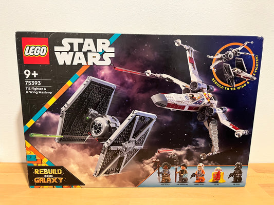 Set LEGO® stars wars # 75393 – TIE Fighter & X-Wing Mash-up (Rebuild the Galaxy)(NEUF scellé).