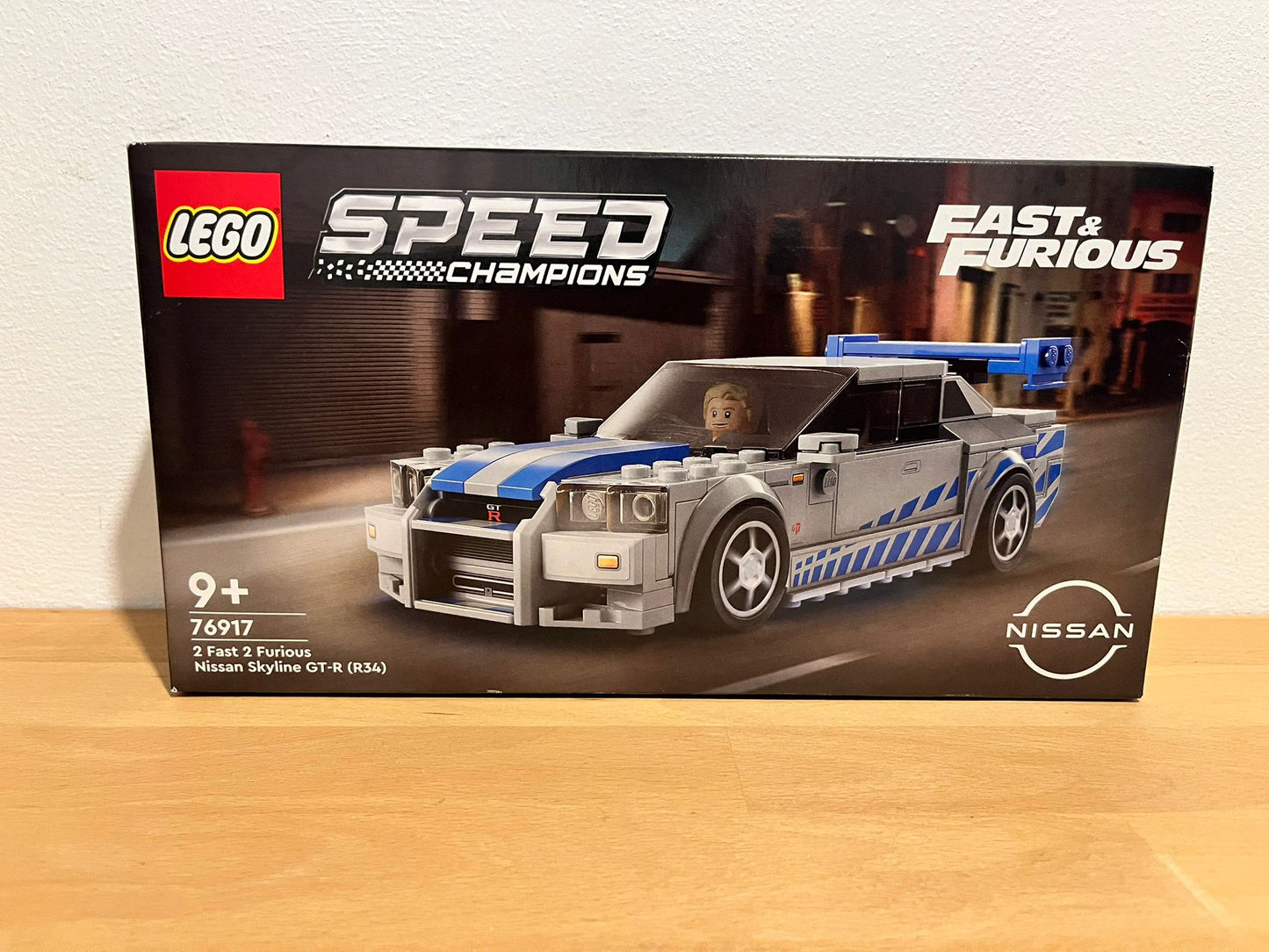 LEGO® Speed Champions #76917 Nissan Skyline GT-R (R34) Neuf scellé.