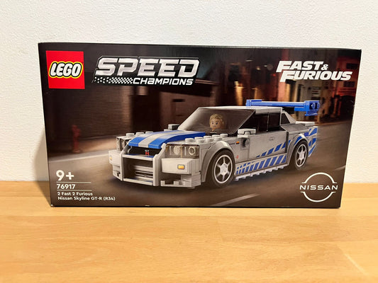 LEGO® Speed Champions #76917 Nissan Skyline GT-R (R34) Neuf scellé.