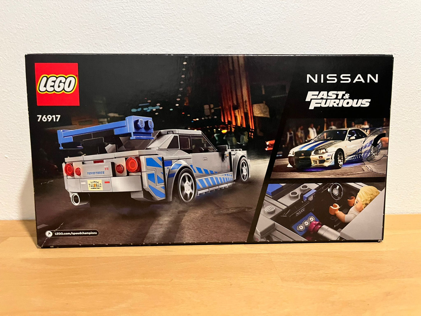 LEGO® Speed Champions #76917 Nissan Skyline GT-R (R34) Neuf scellé.