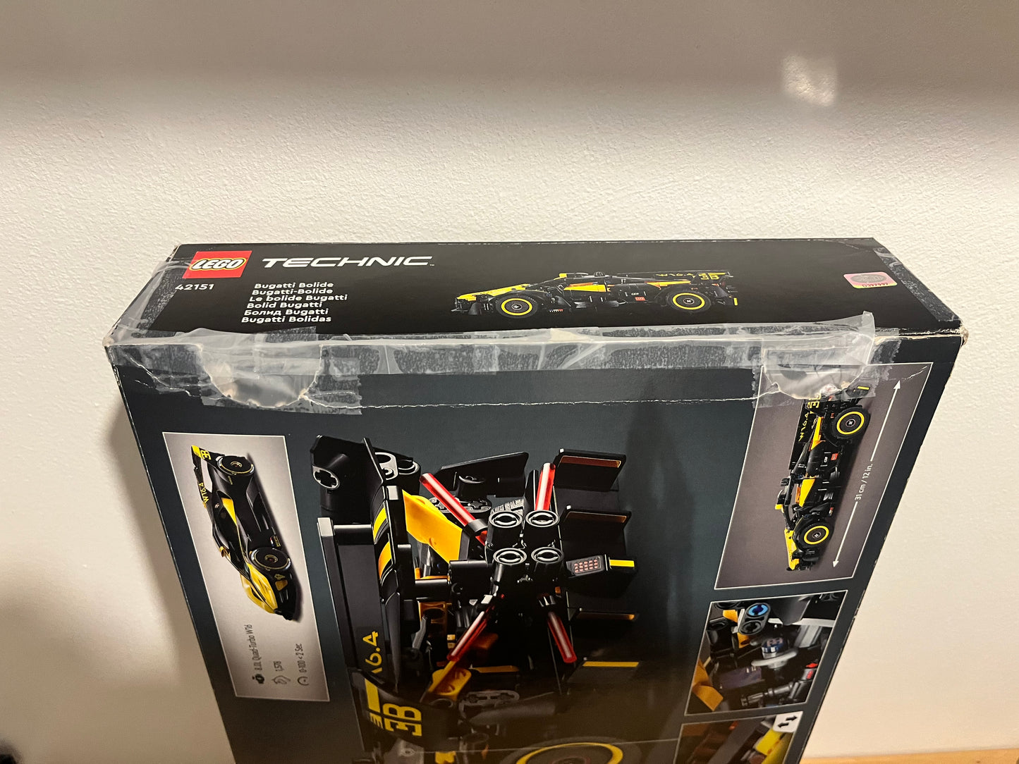 Set LEGO® Technic #42151 Bugatti Bolide( Lego d'occasion vendu avec boîte et notice.)