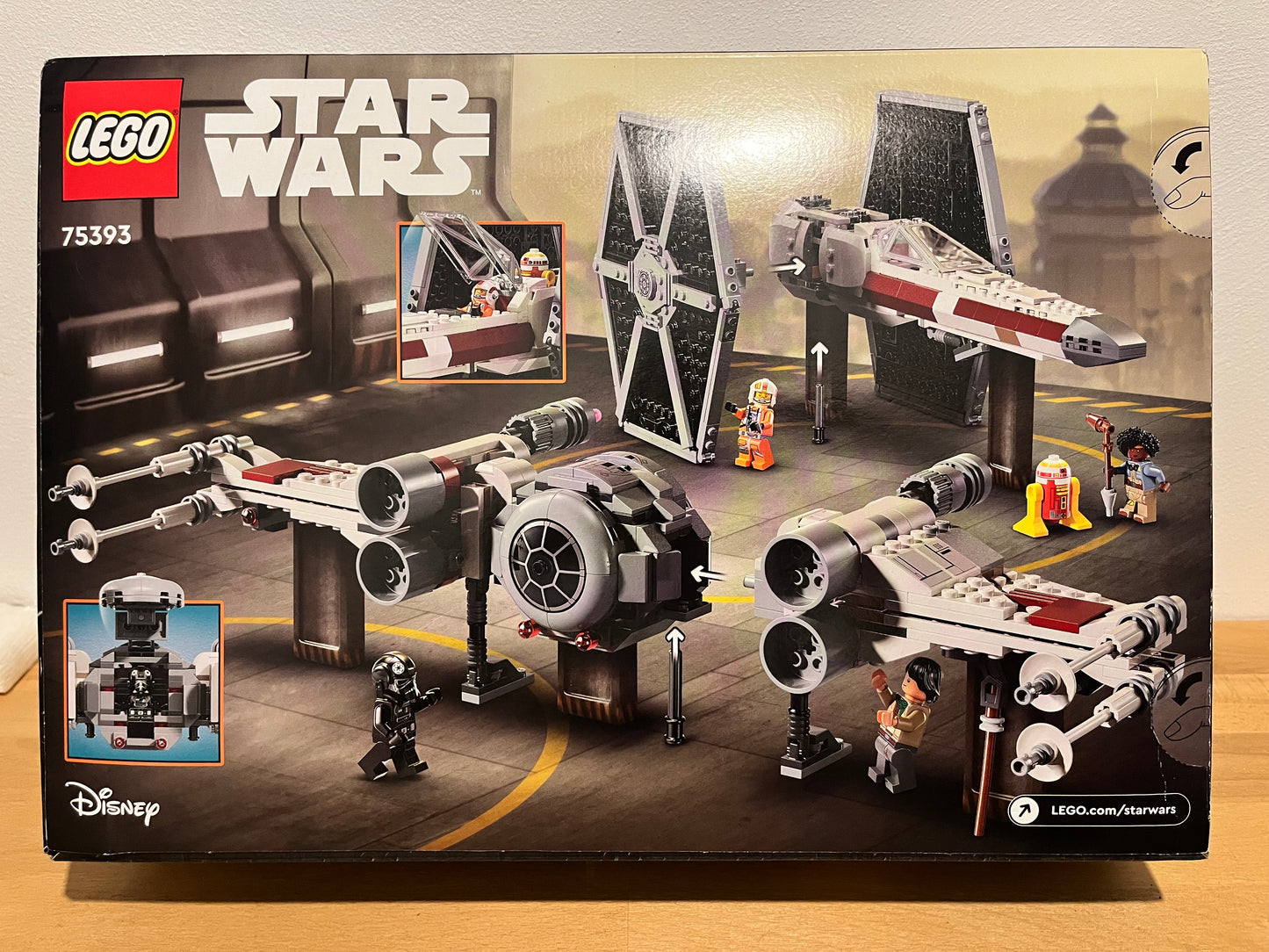 Set LEGO® stars wars # 75393 – TIE Fighter & X-Wing Mash-up (Rebuild the Galaxy)(NEUF scellé).